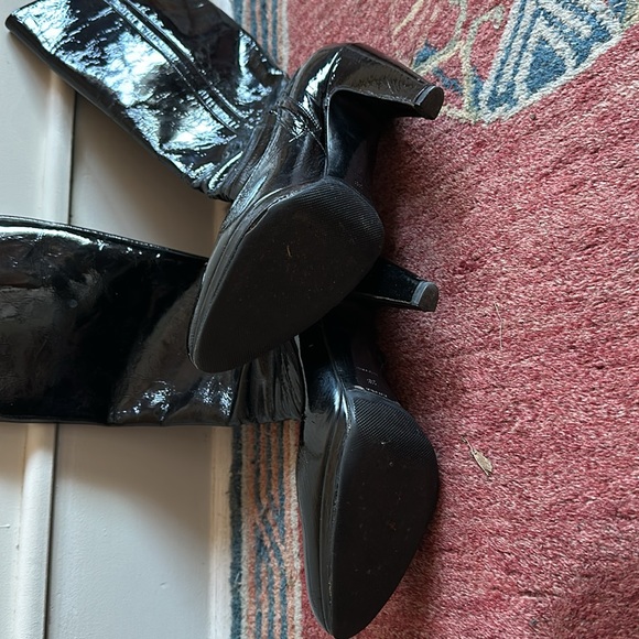 Prada Patent Leather Boots Vintage - Picture 4 of 6